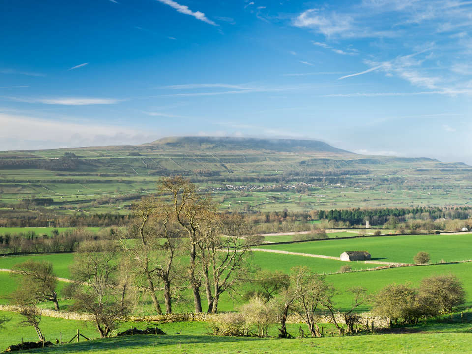 View from Leyburn Shawl, Wensleydale